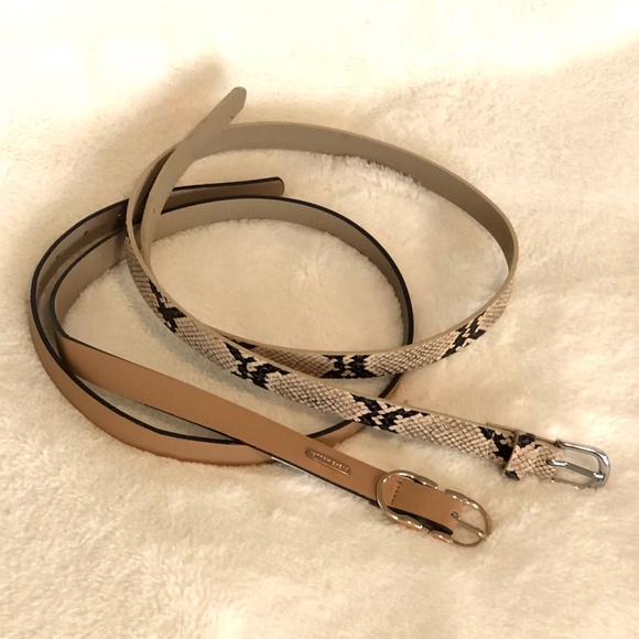 Two Steve Madden Belts Size Large - Picture 1 of 8